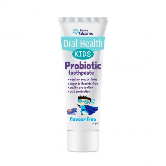 Henry Blooms Kids Probiotic Toothpaste Flavour Free 无氟无味益生菌儿童牙膏50克 保质期2029.2 Henry Blooms Kids Probiotic Toothpaste Flavour Free 无氟无味益生菌儿童牙膏50克 保质期2029.2